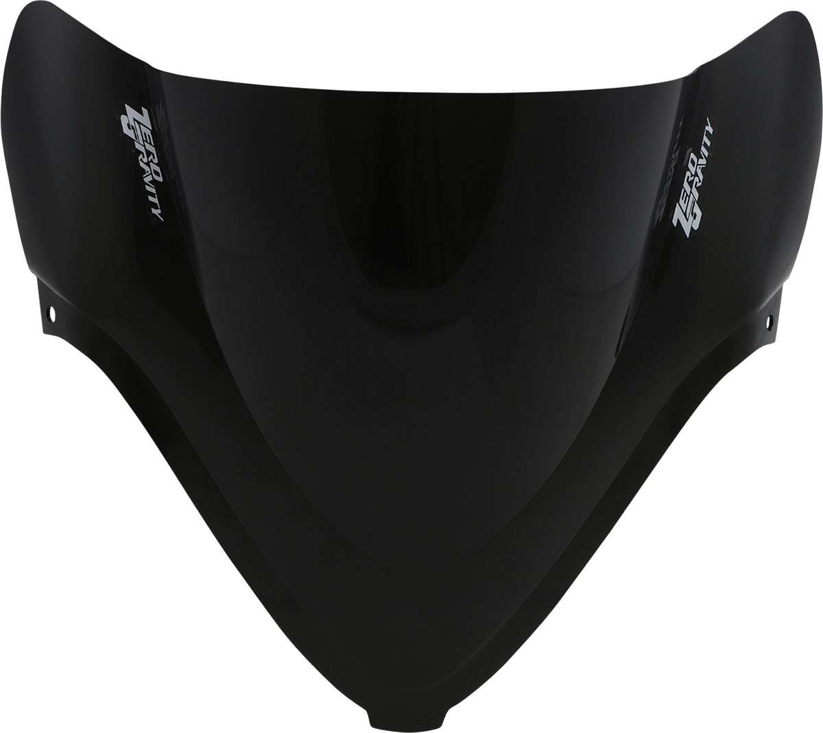 ZERO GRAVITY Double Bubble Windscreen - Dark Smoke - Hayabusa