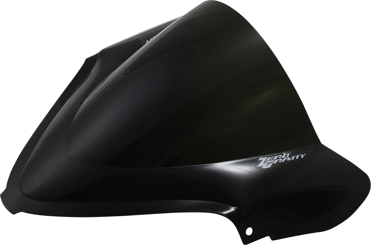ZERO GRAVITY Double Bubble Windscreen - Dark Smoke - Hayabusa