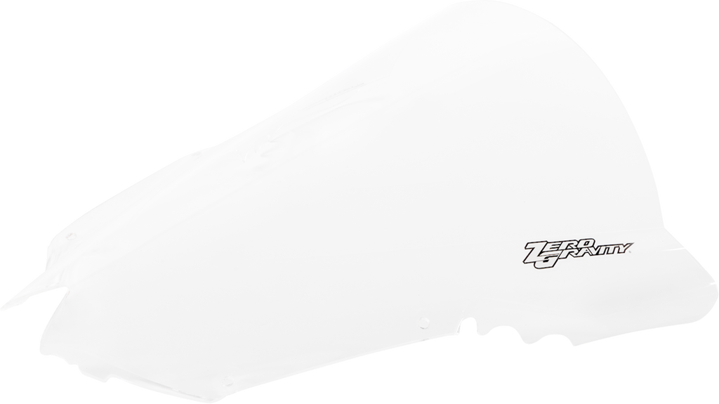 ZERO GRAVITY Double Bubble Windscreen - Clear - YZF-R6