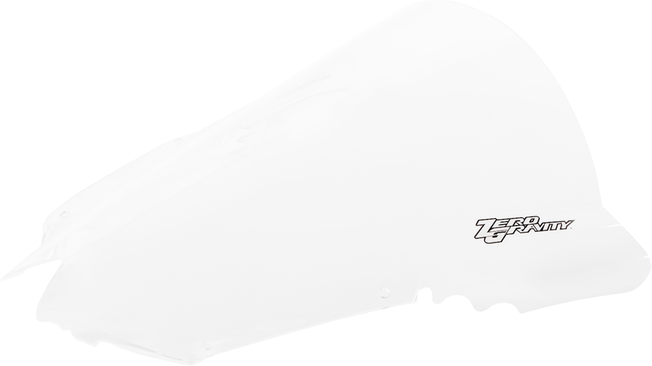 ZERO GRAVITY Double Bubble Windscreen - Clear - YZF-R6