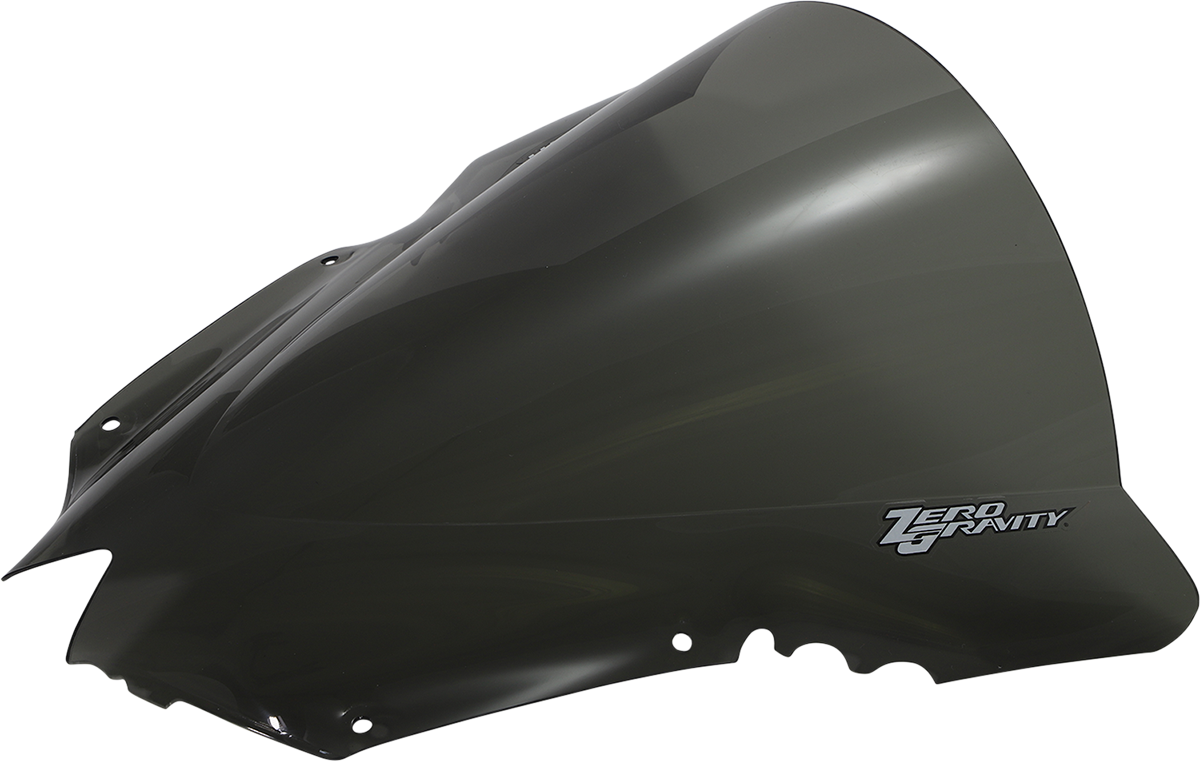 ZERO GRAVITY Double Bubble Windscreen - Light Smoke - YZF-R6