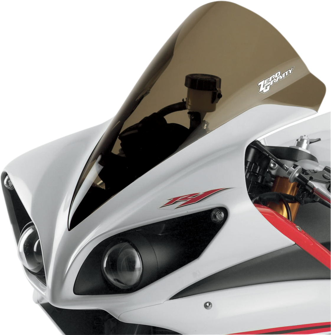 ZERO GRAVITY Corsa Windscreen - Smoke - '09-'13 YZF-R1
