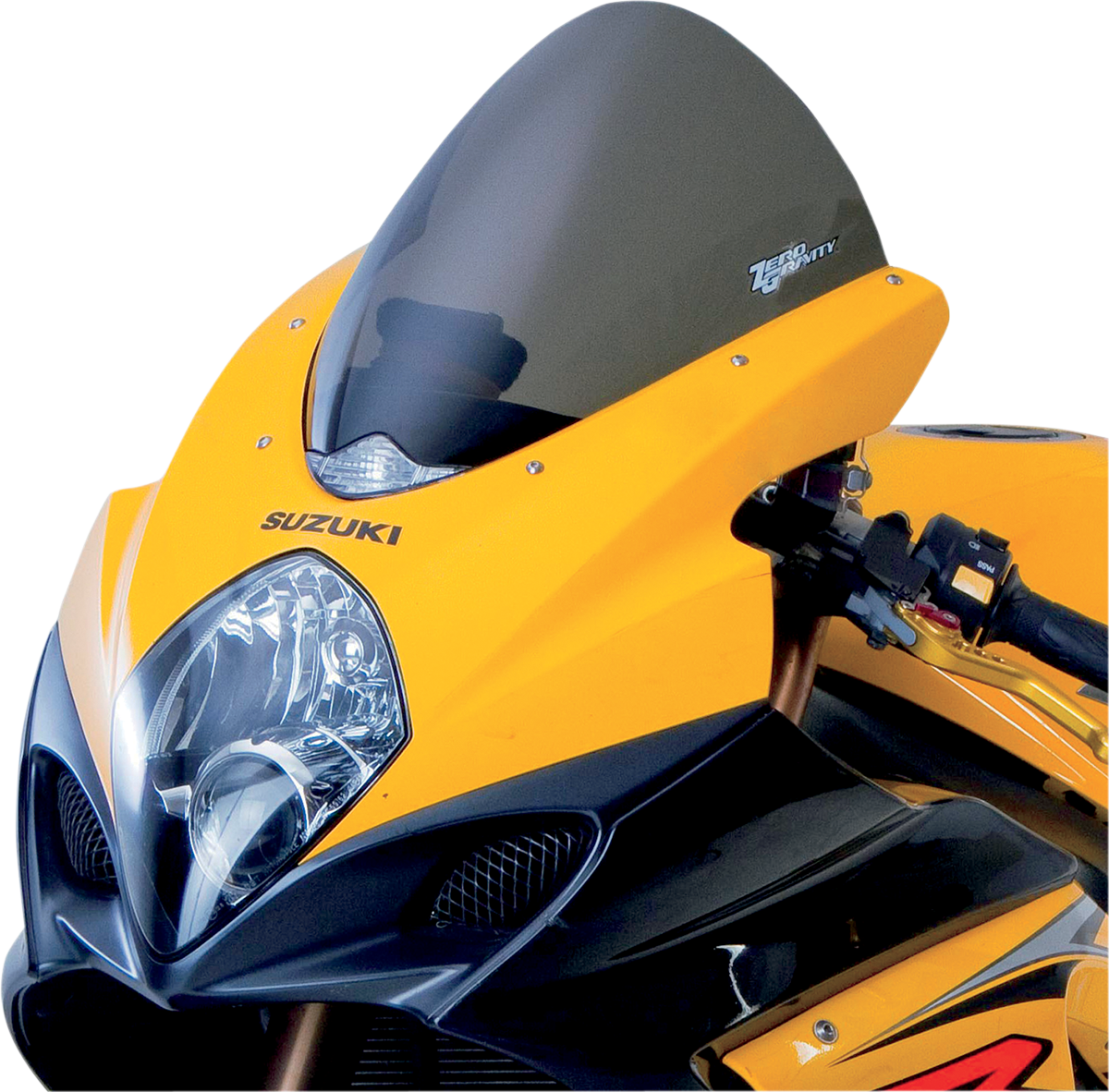 ZERO GRAVITY Corsa Windscreen - Smoke - '07-'08 GSX-R1000