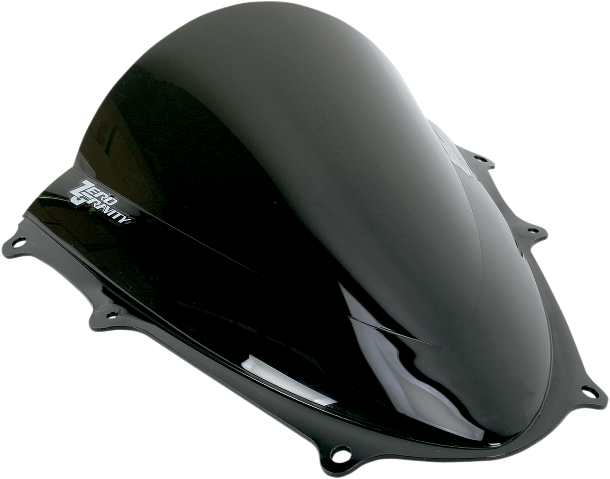 ZERO GRAVITY Double Bubble Windscreen - Dark Smoke - GSXR1