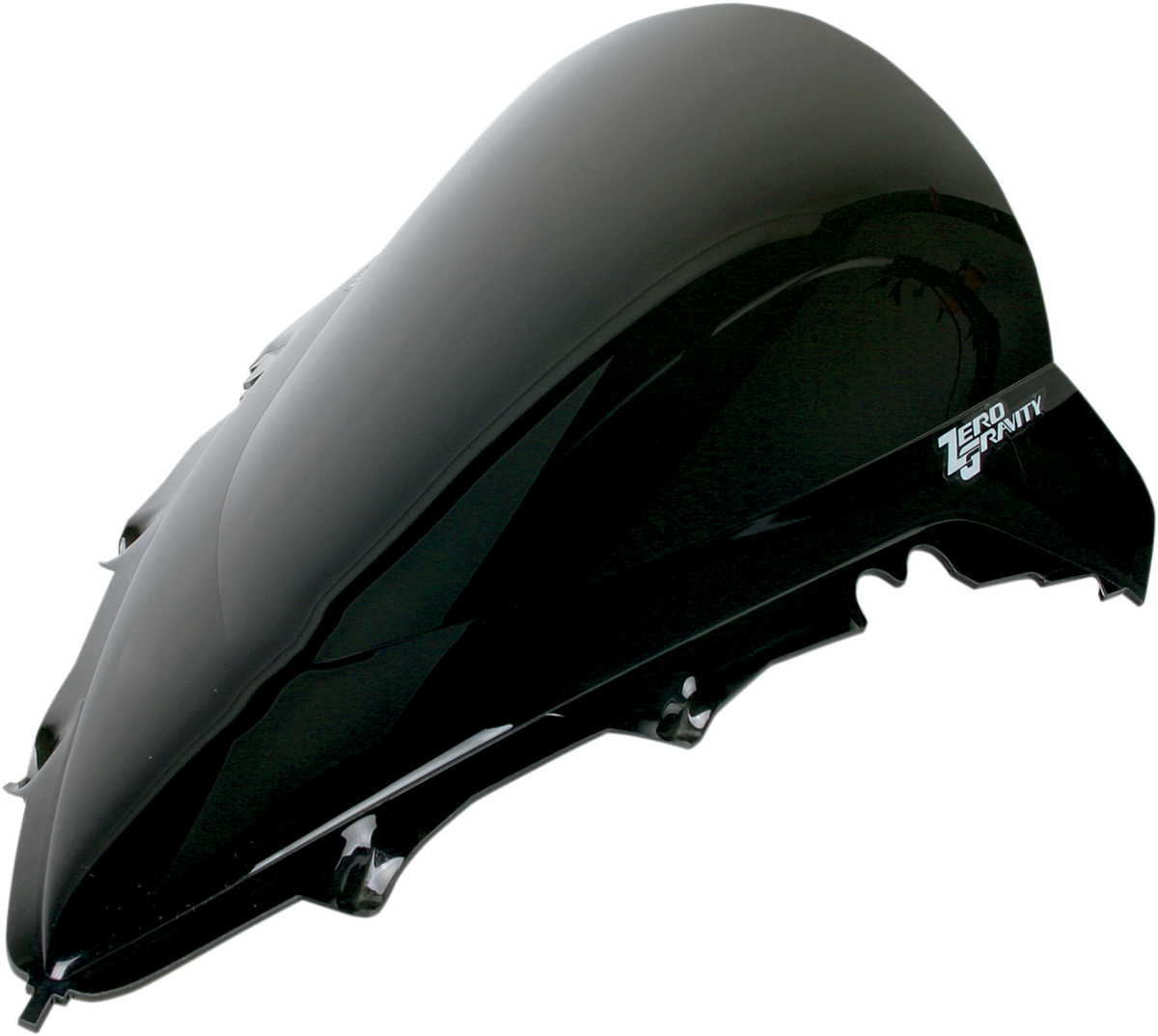 ZERO GRAVITY Double Bubble Windscreen - Smoke - GSXR1