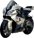 ZERO GRAVITY Corsa Windscreen - Smoke - '10-'14 S1000RR