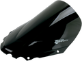 ZERO GRAVITY Double Bubble Windscreen - Dark Smoke - KLR