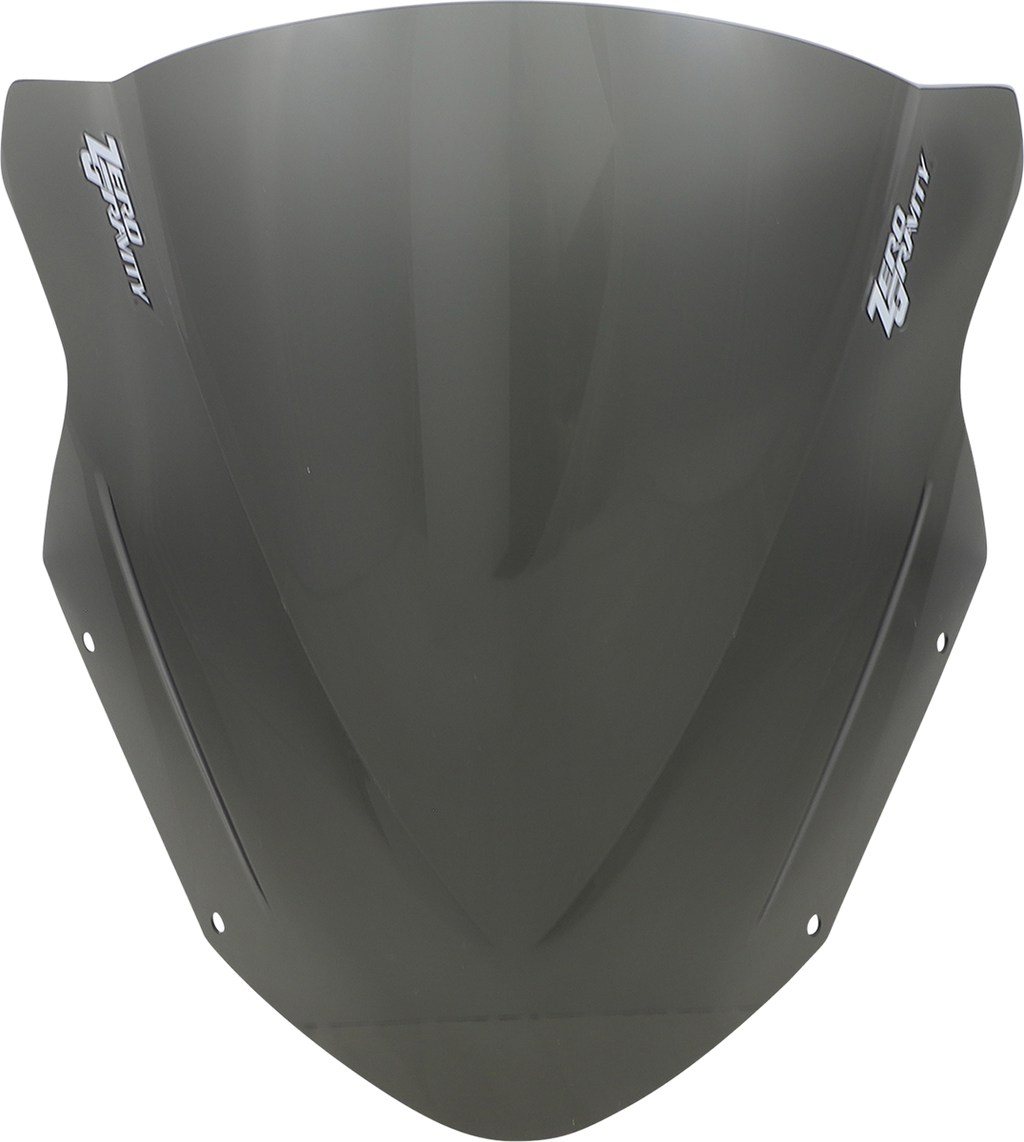 ZERO GRAVITY Double Bubble Windscreen - Smoke - 650R