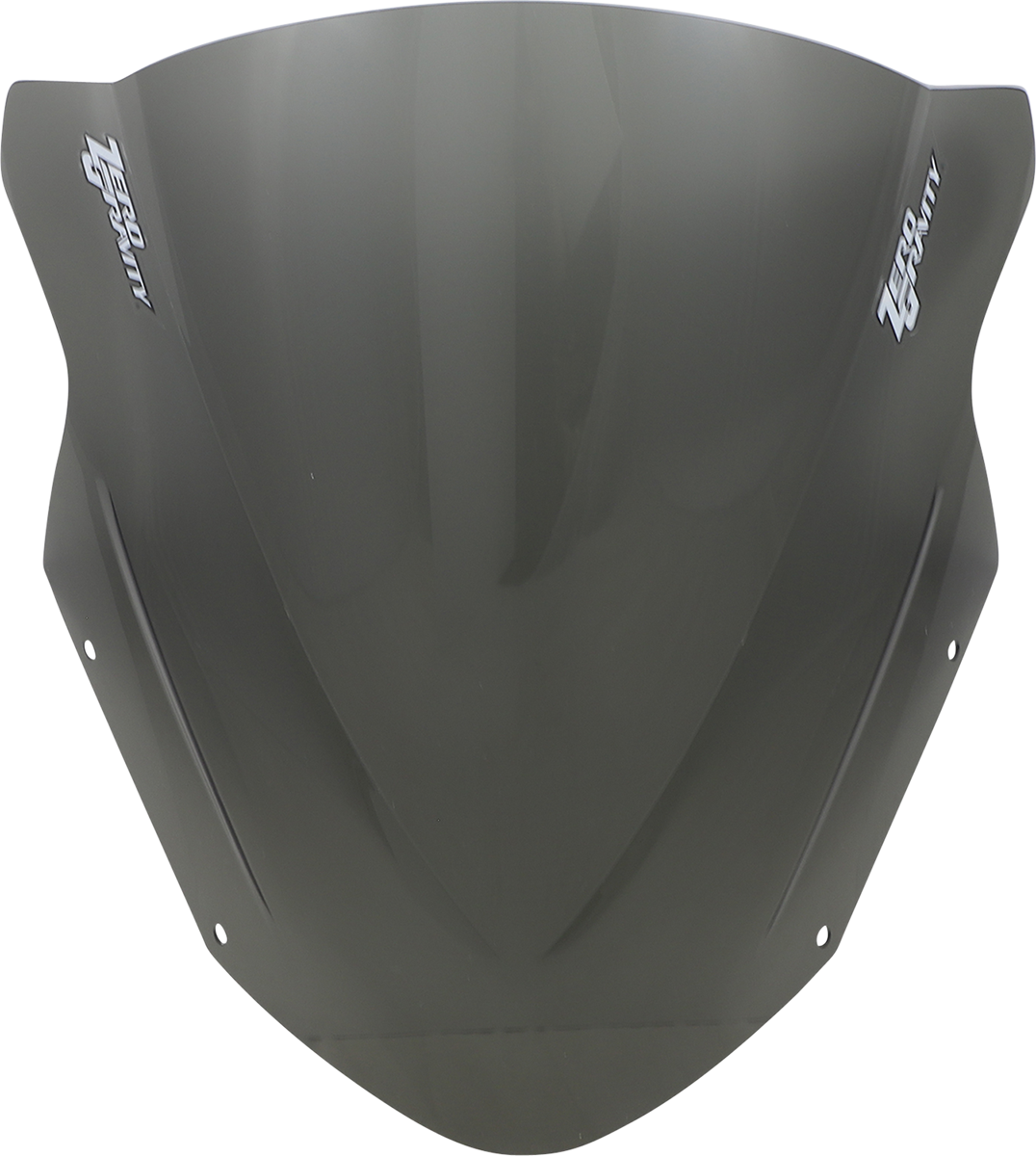 ZERO GRAVITY Double Bubble Windscreen - Smoke - 650R