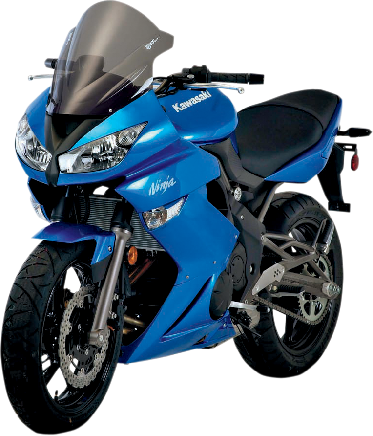 ZERO GRAVITY Double Bubble Windscreen - Smoke - 650R