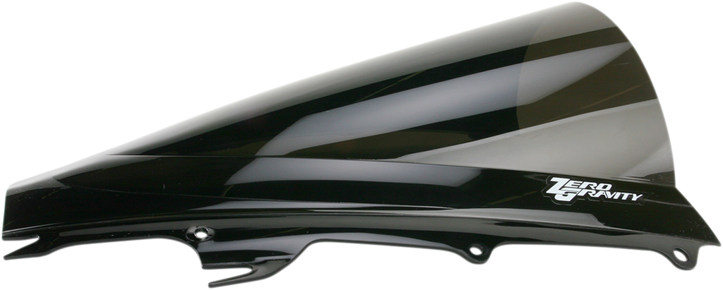 ZERO GRAVITY Double Bubble Windscreen - Dark Smoke - 675