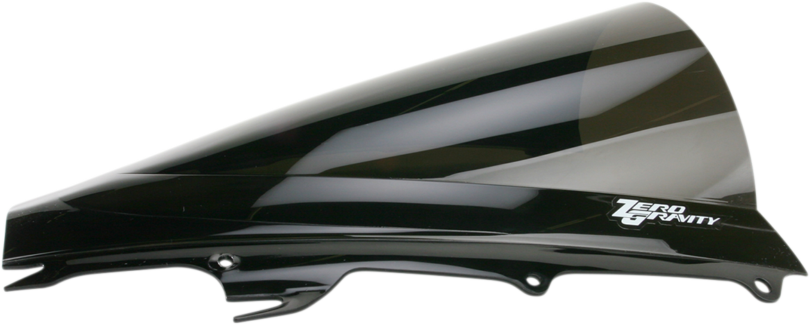 ZERO GRAVITY Double Bubble Windscreen - Dark Smoke - 675