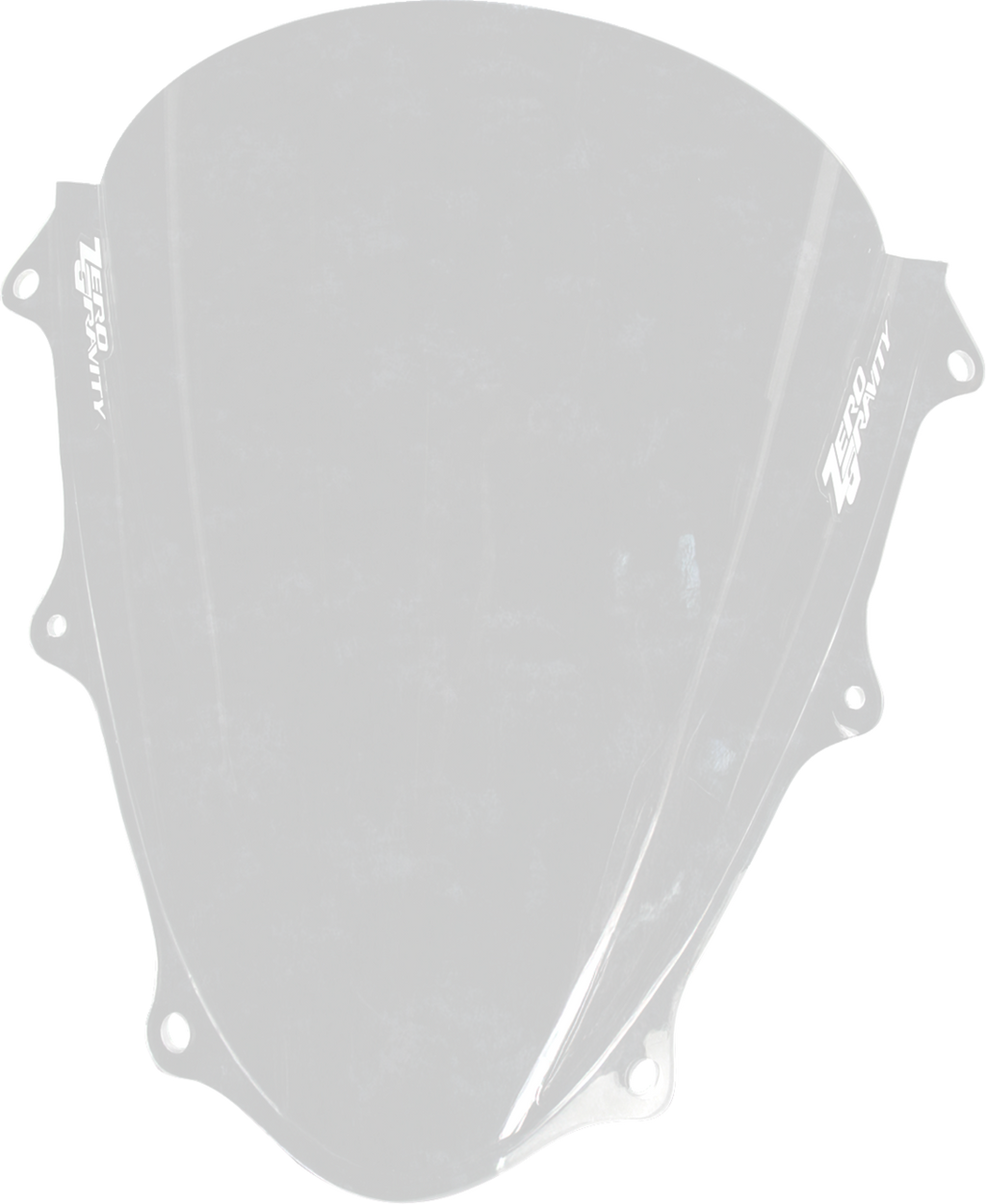ZERO GRAVITY Double Bubble Windscreen - Clear - GSX-R 600/750