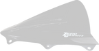 ZERO GRAVITY Double Bubble Windscreen - Clear - GSX-R 600/750