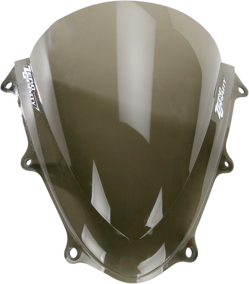 ZERO GRAVITY Double Bubble Windscreen - Smoke - GSX-R 600/750