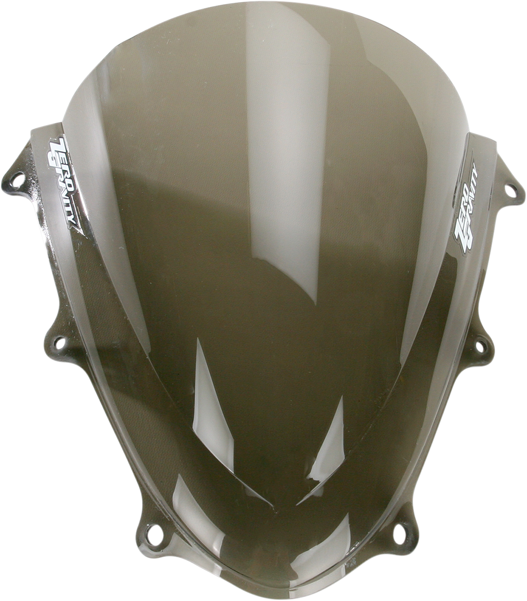 ZERO GRAVITY Double Bubble Windscreen - Smoke - GSX-R 600/750
