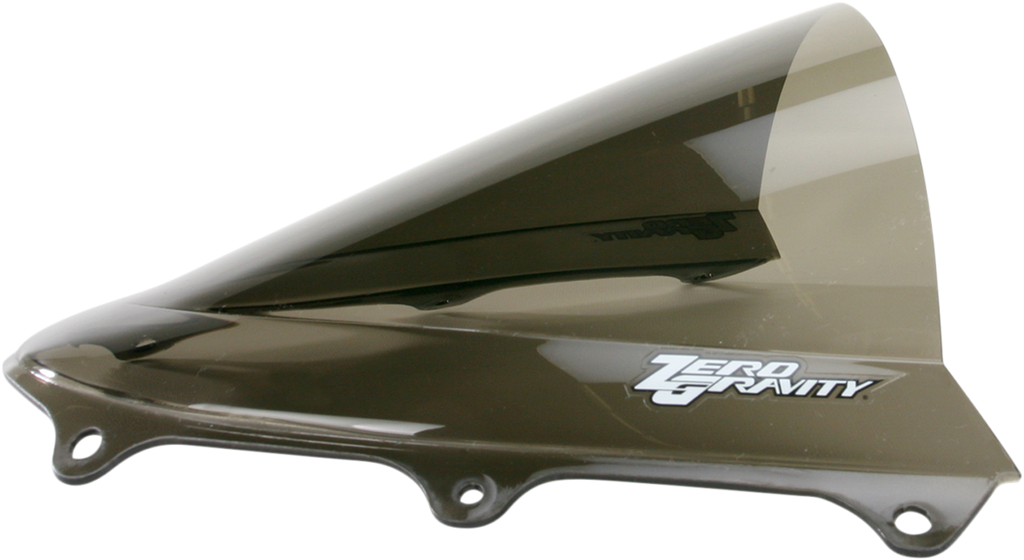 ZERO GRAVITY Double Bubble Windscreen - Smoke - GSX-R 600/750