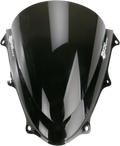 ZERO GRAVITY Double Bubble Windscreen - Dark Smoke - GSX-R 600/750