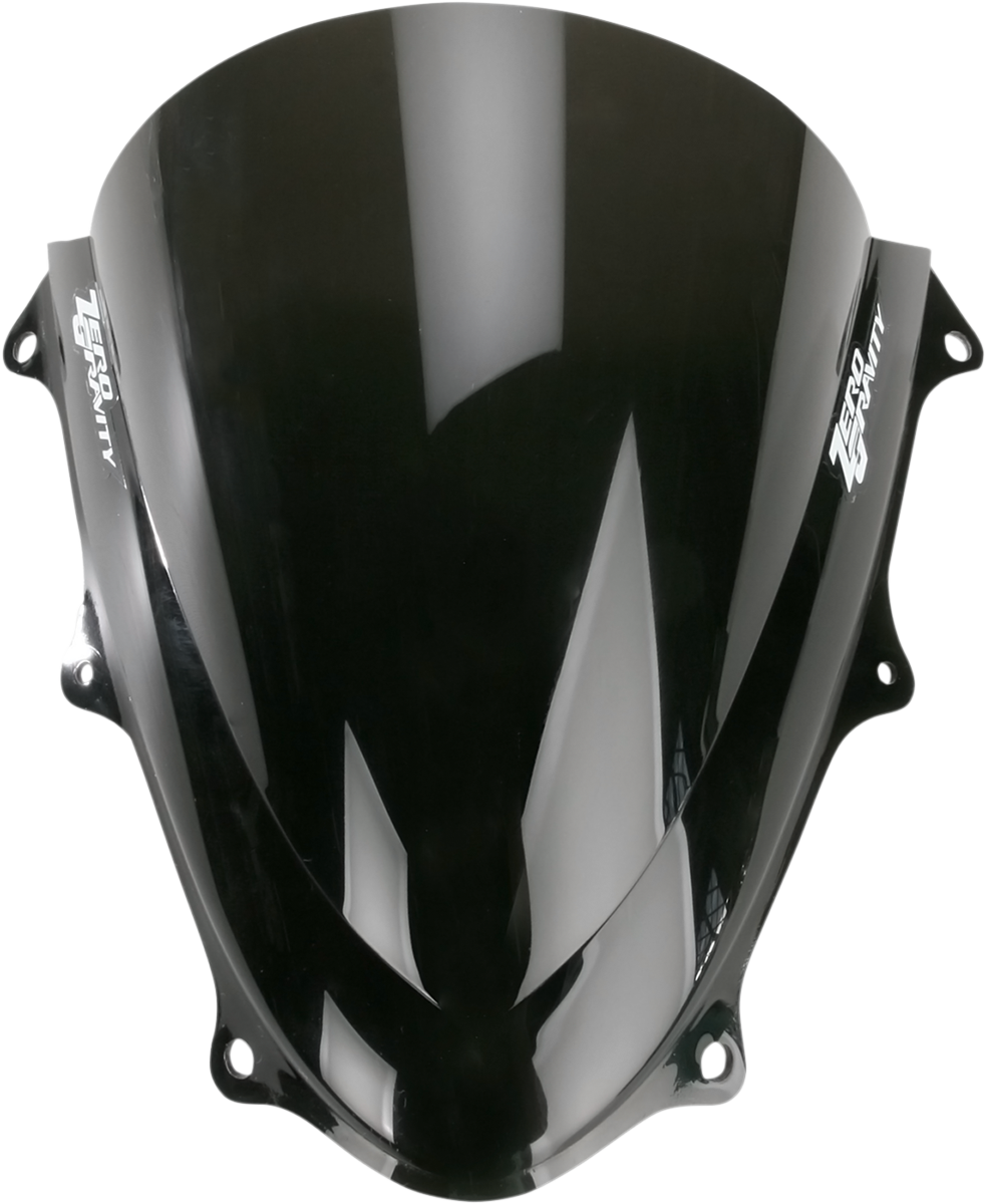 ZERO GRAVITY Double Bubble Windscreen - Dark Smoke - GSX-R 600/750