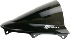 ZERO GRAVITY Double Bubble Windscreen - Dark Smoke - GSX-R 600/750