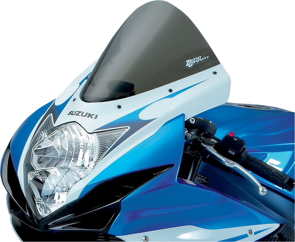 ZERO GRAVITY Corsa Windscreen - Smoke - '11-'25 GSX-R600/GSX-R750