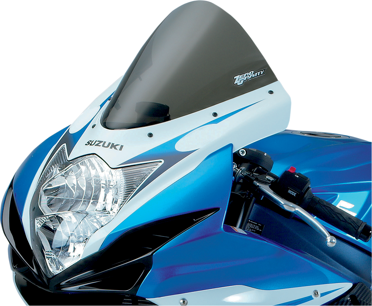 ZERO GRAVITY Corsa Windscreen - Smoke - '11-'25 GSX-R600/GSX-R750