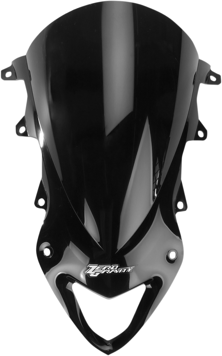 ZERO GRAVITY Double Bubble Windscreen - Dark Smoke - S1000RR