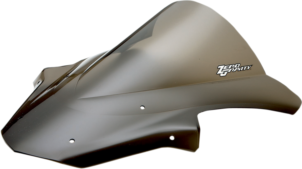 ZERO GRAVITY Double Bubble Windscreen - Smoke - ZX10