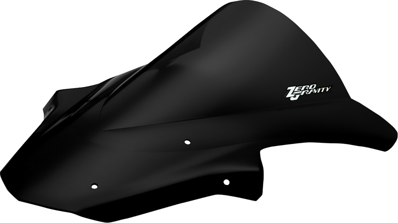 ZERO GRAVITY Double Bubble Windscreen - Dark Smoke - ZX10