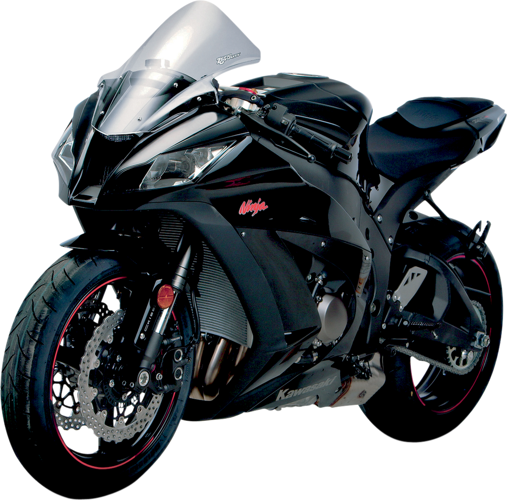 ZERO GRAVITY Corsa Windscreen - Clear - '11-'13 Ninja ZX-10R