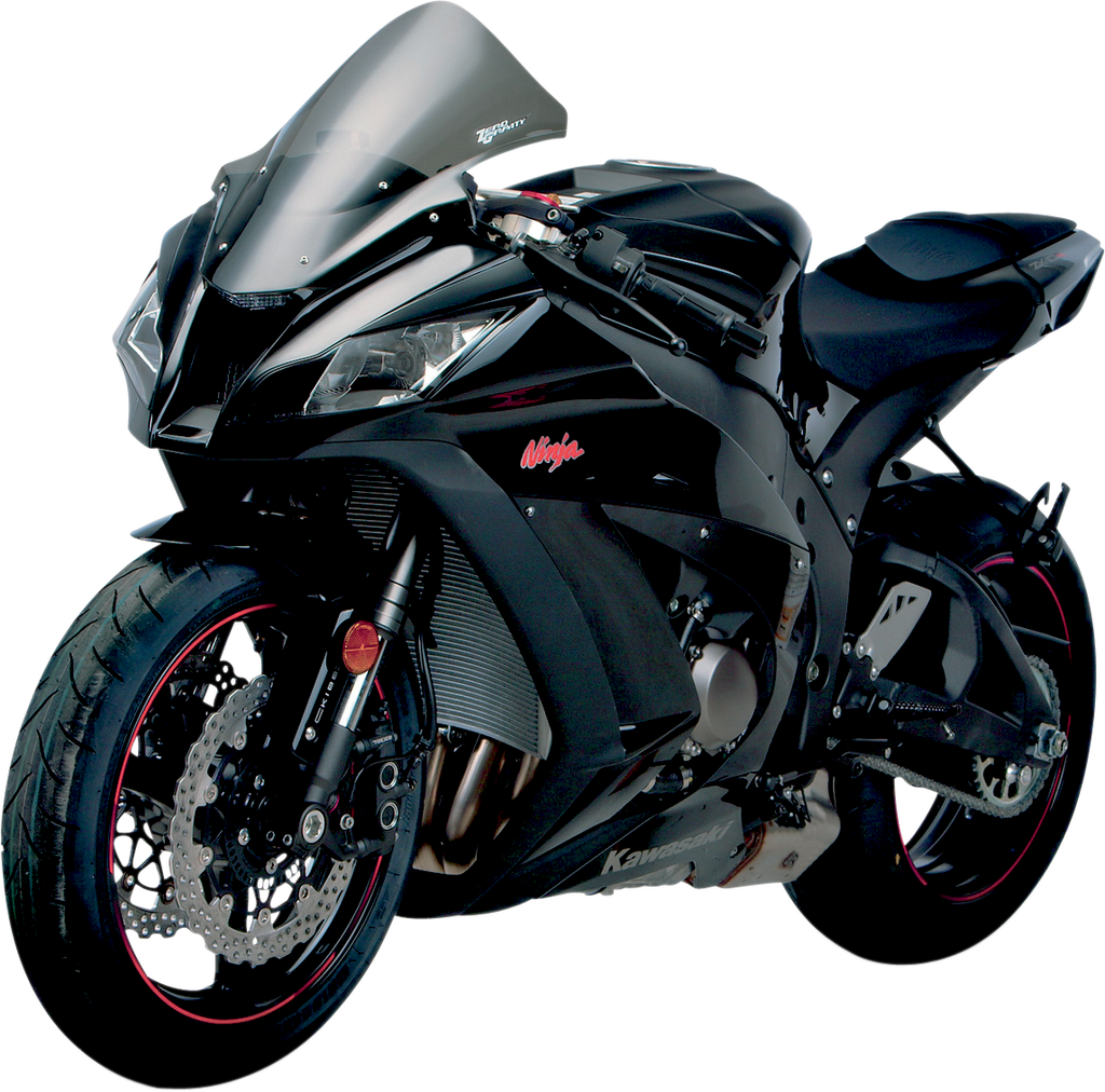 ZERO GRAVITY Corsa Windscreen - Smoke - '11-'13 Ninja ZX-10R