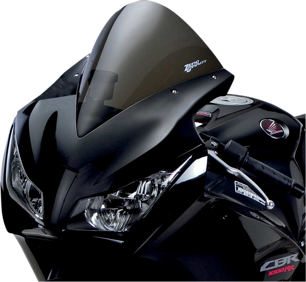 ZERO GRAVITY Corsa Windscreen - Smoke - '12-'13 CBR1000RR