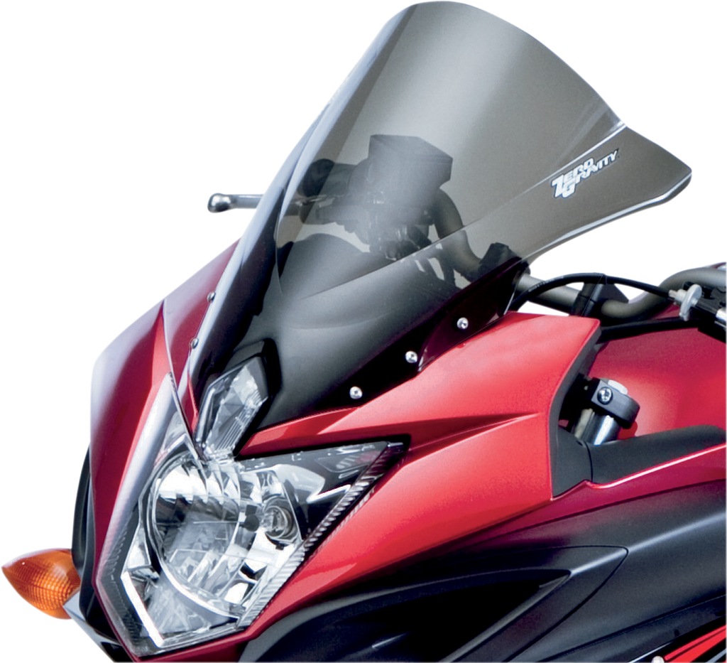 ZERO GRAVITY Double Bubble Windscreen - Smoke - FZ6R