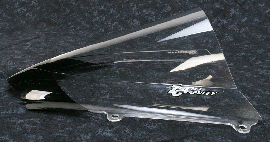 ZERO GRAVITY Double Bubble Windscreen - Clear - 675