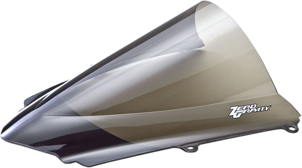 ZERO GRAVITY Double Bubble Windscreen - Smoke - 675
