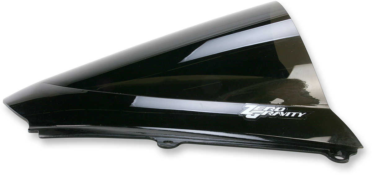 ZERO GRAVITY Double Bubble Windscreen - Dark Smoke - 675