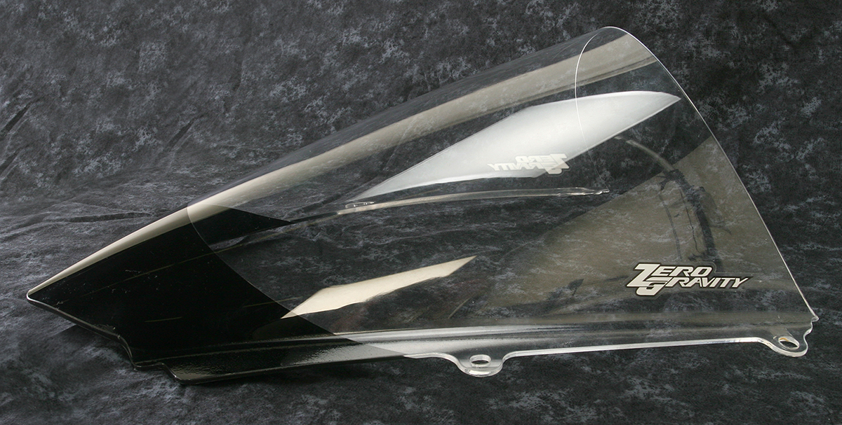 ZERO GRAVITY Corsa Windscreen - Clear - '13 Triumph 675