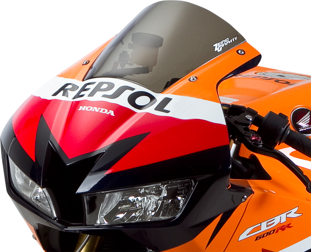 ZERO GRAVITY SR Windscreen - Smoke - '13-'25 CBR600RR