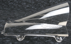 ZERO GRAVITY Double Bubble Windscreen - Clear - CBR600RR