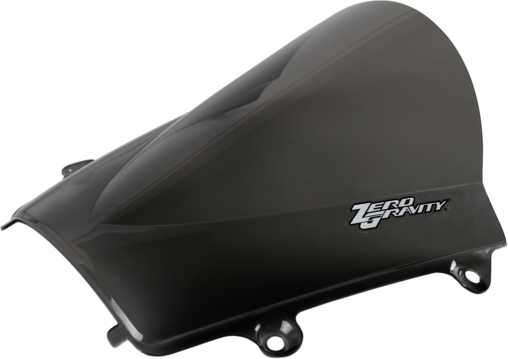 ZERO GRAVITY Double Bubble Windscreen - Smoke - CBR600RR