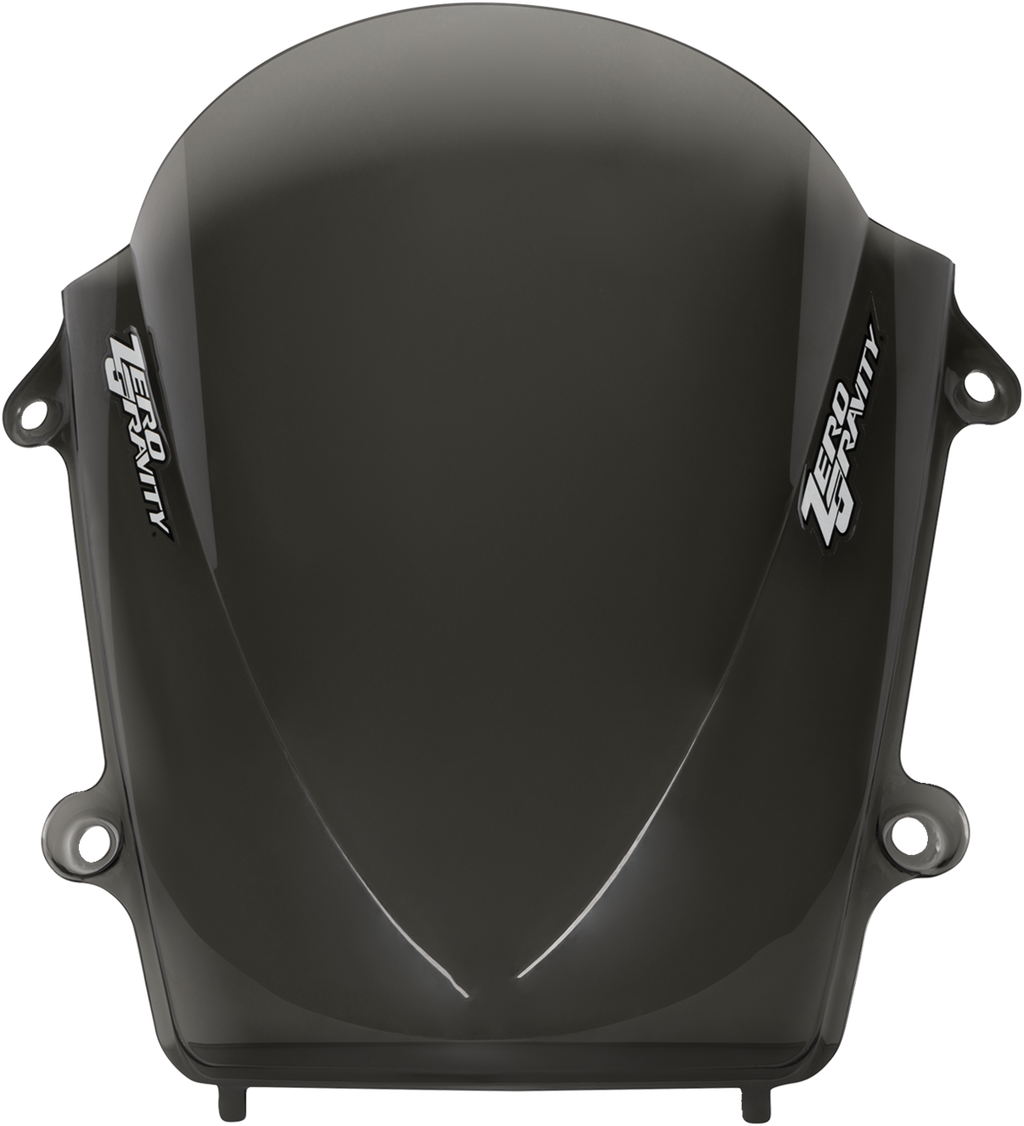 ZERO GRAVITY Double Bubble Windscreen - Smoke - CBR600RR
