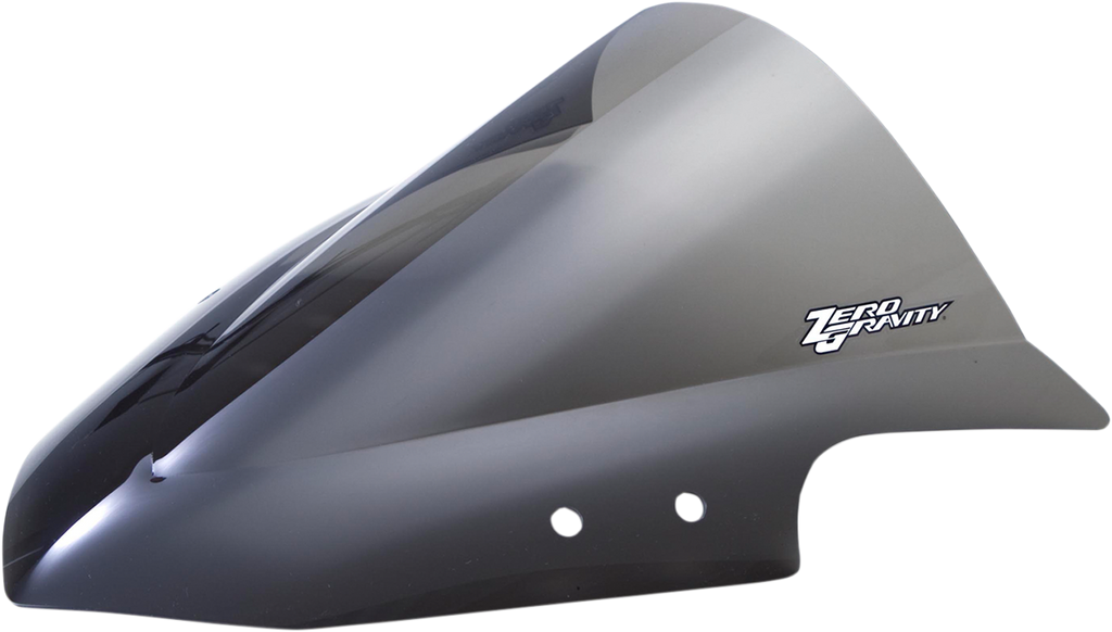 ZERO GRAVITY Double Bubble Windscreen - Smoke - Ninja 300