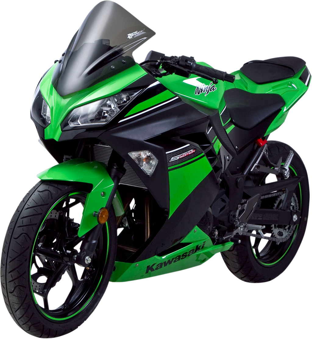 ZERO GRAVITY Corsa Windscreen - Smoke - '13-'17 EX300 Ninja 300