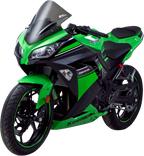ZERO GRAVITY Corsa Windscreen - Smoke - '13-'17 EX300 Ninja 300