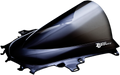 ZERO GRAVITY Double Bubble Windscreen - Dark Smoke - R1