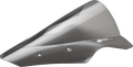ZERO GRAVITY Double Bubble Windscreen - Light Smoke - Ninja 650