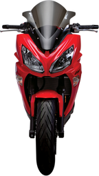 ZERO GRAVITY Double Bubble Windscreen - Light Smoke - Ninja 650
