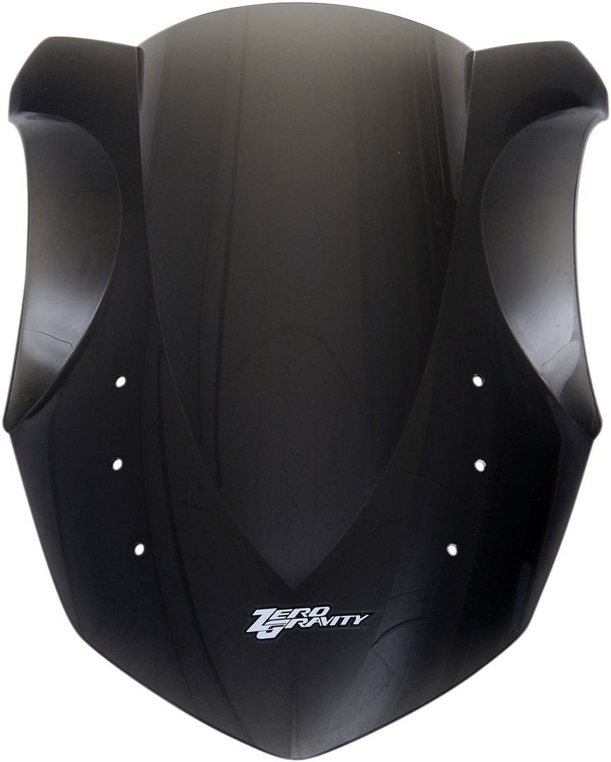 ZERO GRAVITY Double Bubble Windscreen - Dark Smoke - Ninja 1000