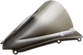 ZERO GRAVITY Double Bubble Windscreen - Smoke - Ninja H2/Carbon