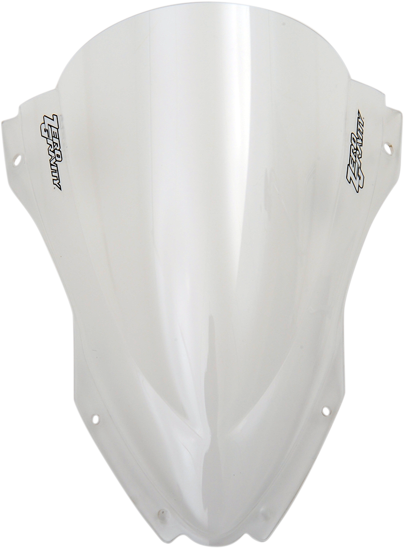 ZERO GRAVITY Double Bubble Windscreen - Clear - ZX10R